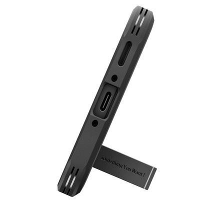 Ovitek za Samsung Galaxy A37 5G, Spigen, Tough Armor, Črn ACS11131