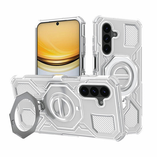 Case for Samsung Galaxy A37 5G, Techsuit, Carbon Shield Pro, White