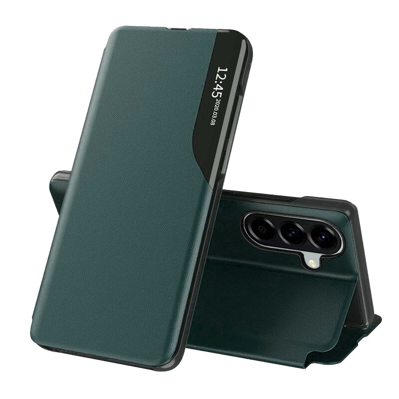 Ovitek za Samsung Galaxy A37 5G, Techsuit, eFold, Temno zelen