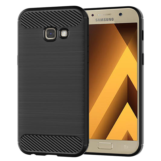 Case for Samsung Galaxy A5 (2017) A520, Techsuit, Carbon, Black