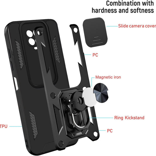 Ovitek za Samsung Galaxy A50s A507 / A30s A307 / A50 A505, Techsuit, CamShield, Črn