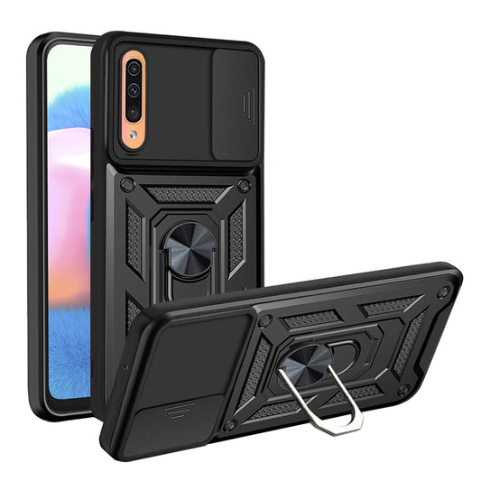 Ovitek za Samsung Galaxy A50s A507 / A30s A307 / A50 A505, Techsuit, CamShield, Črn
