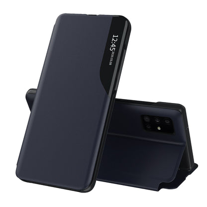 Ovitek za Samsung Galaxy A51 A515, Techsuit, eFold, Temno modra