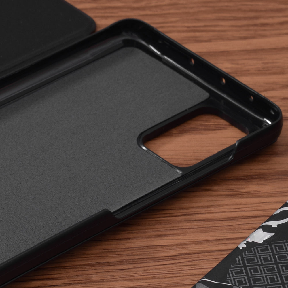 Ovitek za Samsung Galaxy A51 A515, Techsuit, eFold, Črn