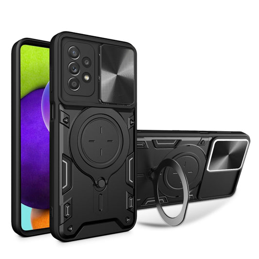 Ovitek za Samsung Galaxy A52s 5G A528 / A52 5G A526 / A52 A525, Techsuit, CamGuard Pro, Črn