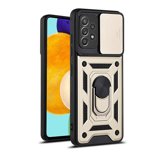 Ovitek za Samsung Galaxy A52s 5G A528 / A52 5G A526 / A52 A525, Techsuit, CamShield, Zlata