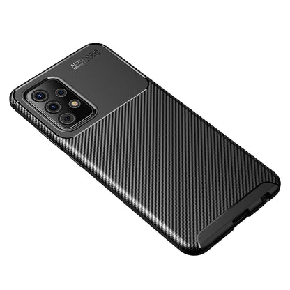 Ovitek za Samsung Galaxy A52s 5G A528 / A52 5G A526 / A52 A525, Techsuit, CarbonFiber, Črn