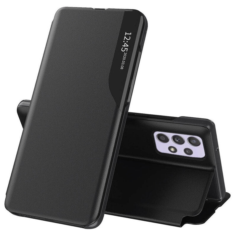 Ovitek za Samsung Galaxy A52s 5G A528 / A52 5G A526 / A52 A525, Techsuit, eFold, Črn