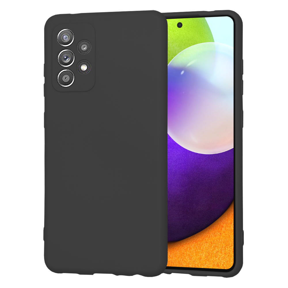 Ovitek za Samsung Galaxy A52s 5G A528 / A52 5G A526 / A52 A525, Techsuit, SoftFlex, Črn