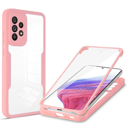 Ovitek za Samsung Galaxy A53 5G A536, Techsuit, ColorVerse 360, roza