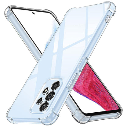 Case for Samsung Galaxy A53 5G A536, Techsuit, Shockproof Clear, Transparent