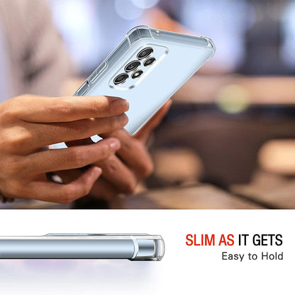 Case for Samsung Galaxy A53 5G A536, Techsuit, Shockproof Clear, Transparent