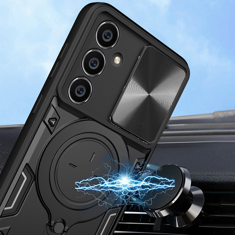 Case for Samsung Galaxy A54 A546, Techsuit, CamGuard Pro, Black