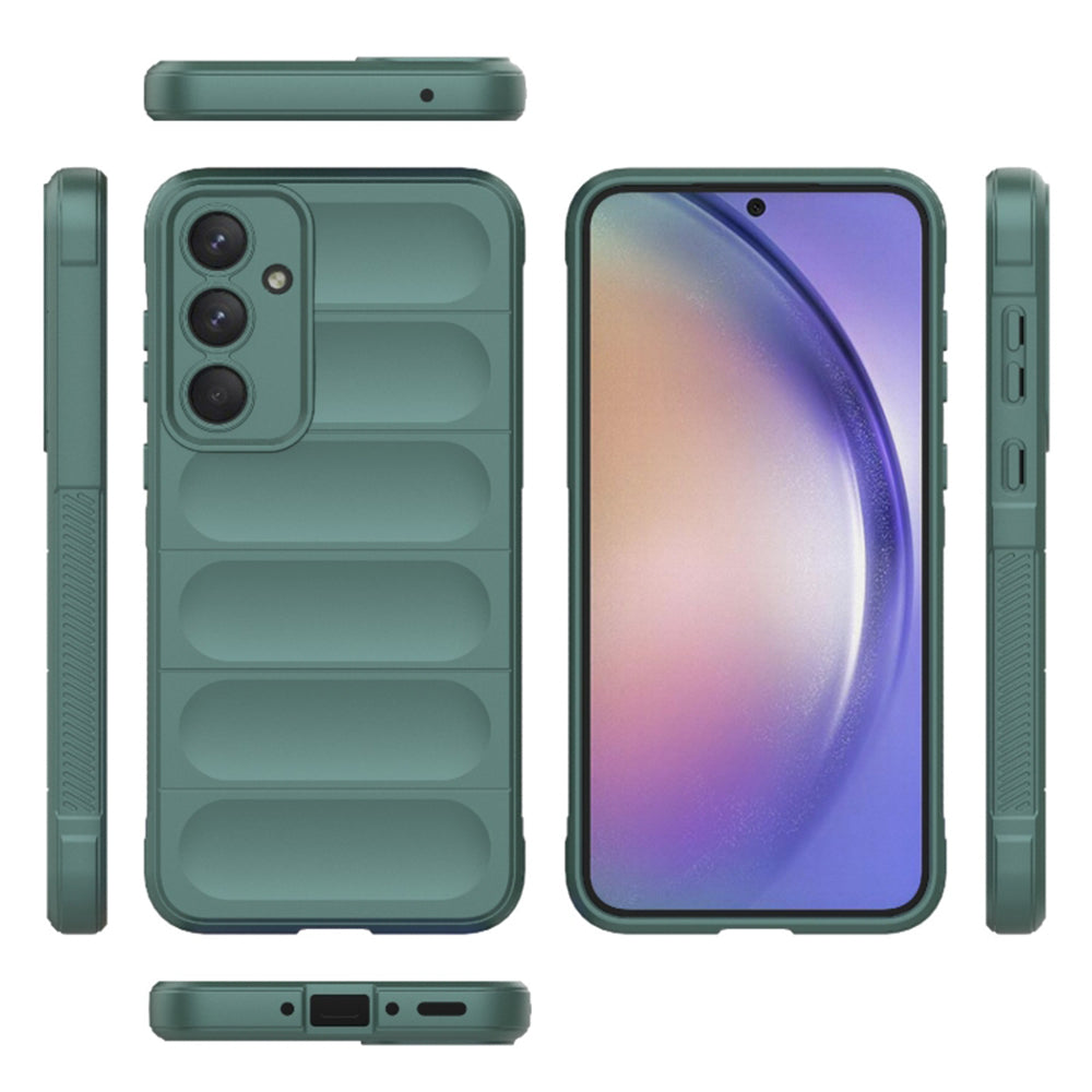 Ovitek za Samsung Galaxy A54 A546, Techsuit, Magic Shield, Zelen