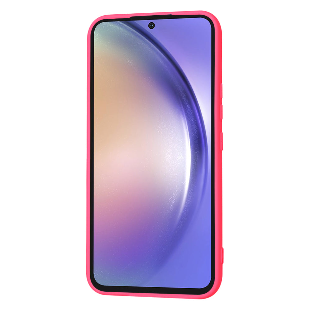 Ovitek za Samsung Galaxy A54 A546, Techsuit, SoftFlex, Temno roza