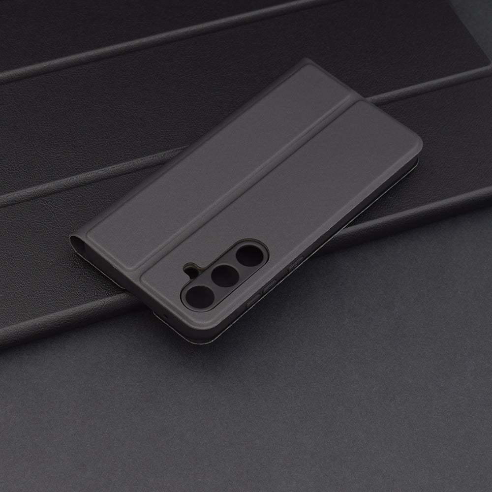 Ovitek za Samsung Galaxy A55 5G A556, Techsuit, Magskin Book, Črn