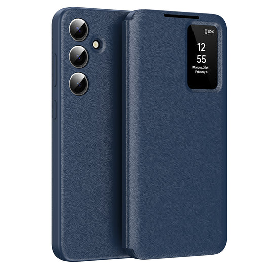 Ovitek za Samsung Galaxy A55 5G A556, Techsuit, SmartView, Modra