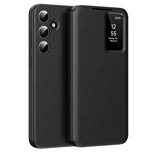 Ovitek za Samsung Galaxy A55 5G A556, Techsuit, SmartView, Črn