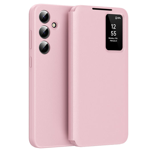 Ovitek za Samsung Galaxy A55 5G A556, Techsuit, SmartView, roza