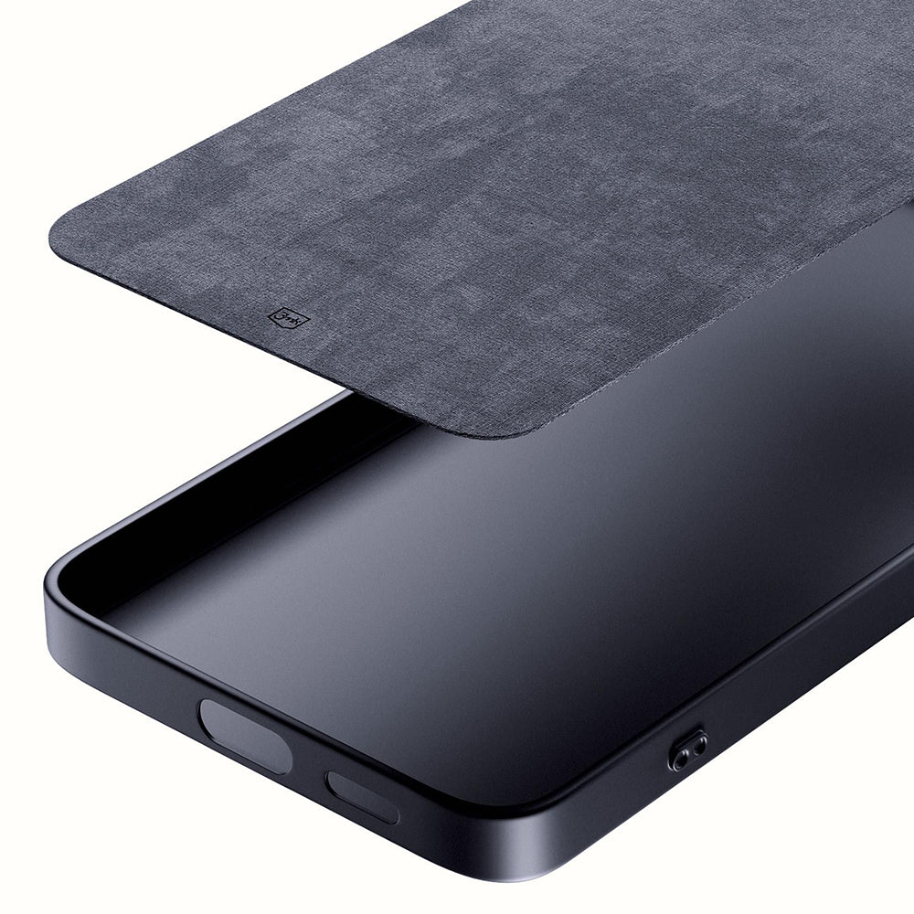 Ovitek za Samsung Galaxy A56 A566, 3MK, mat črn