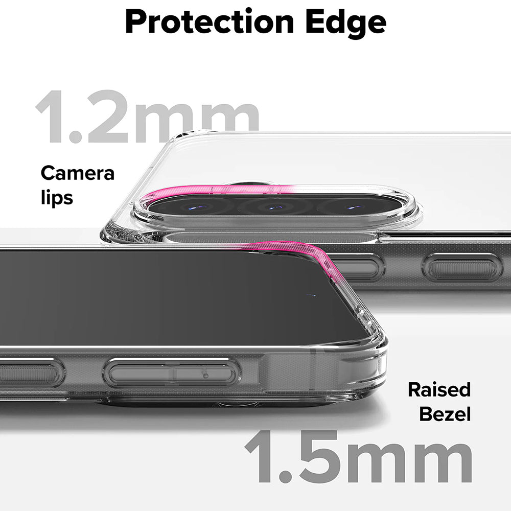 Ovitek za Samsung Galaxy A56 A566 / A36 A366, Ringke, Fusion, Prozoren