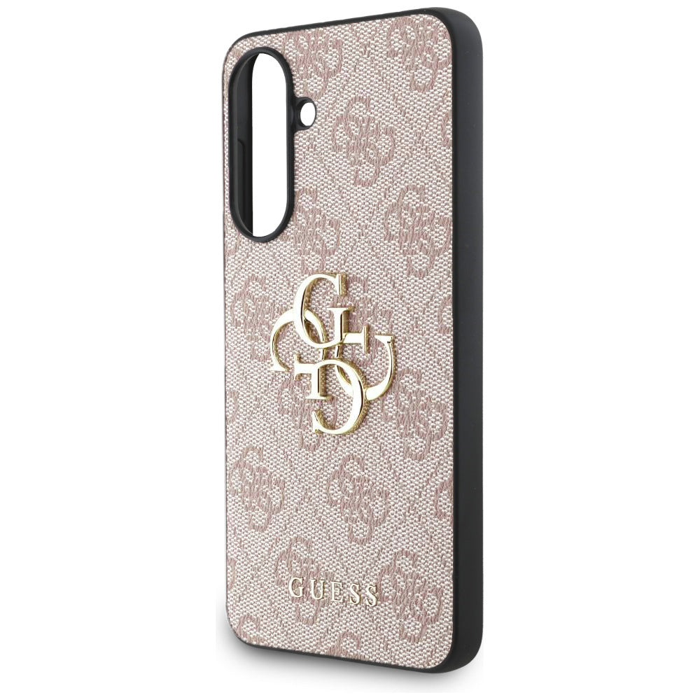 Ovitek za Samsung Galaxy A56 A566, Guess, 4G Big Logo, Roza