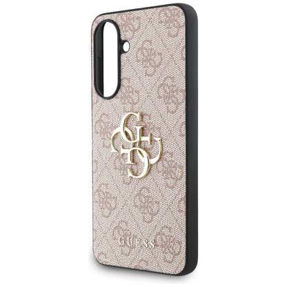 Ovitek za Samsung Galaxy A56 A566, Guess, 4G Big Logo, Roza