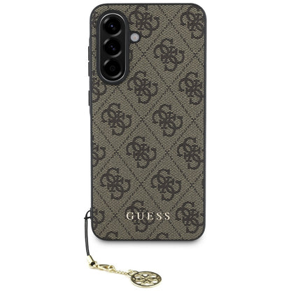 Ovitek za Samsung Galaxy A56 A566, Guess, 4G Charm, rjava