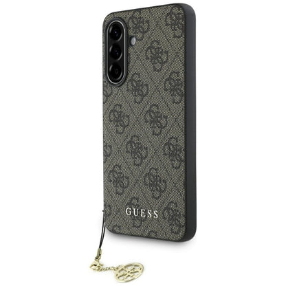 Ovitek za Samsung Galaxy A56 A566, Guess, 4G Charm, rjava