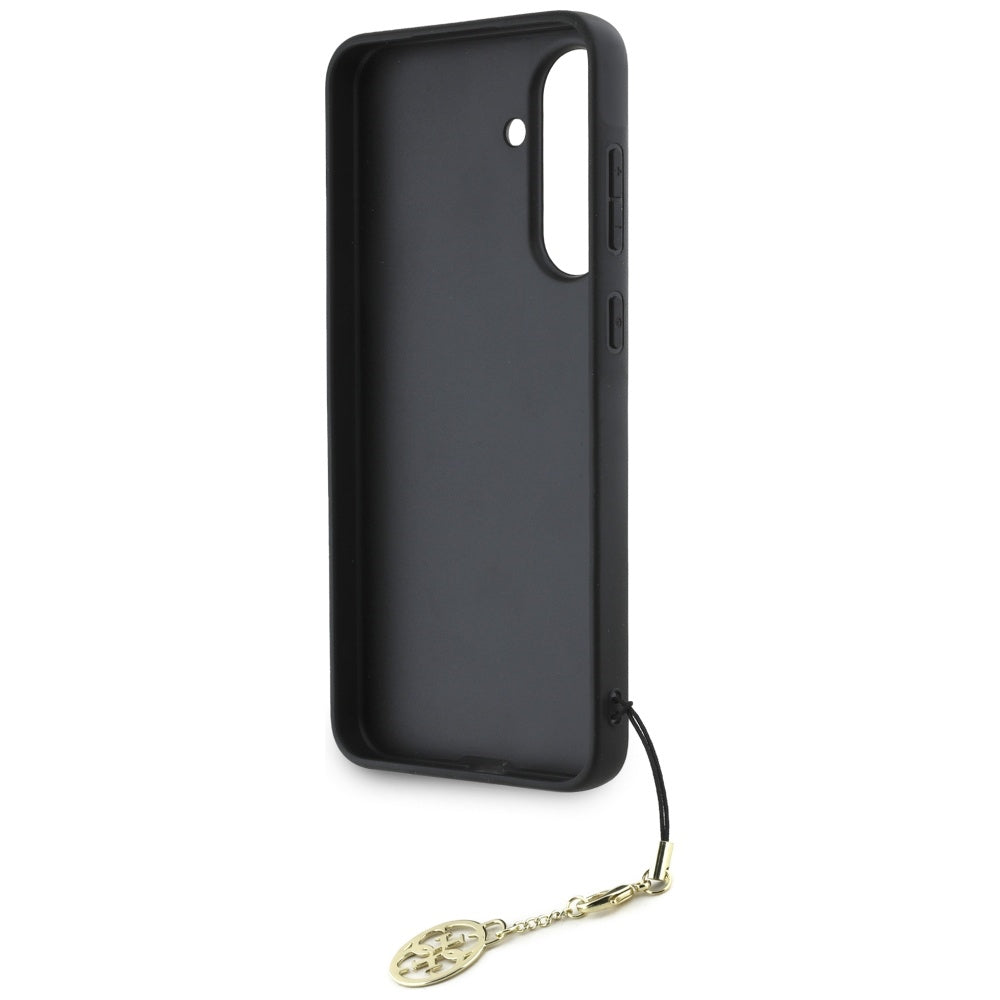 Ovitek za Samsung Galaxy A56 A566, Guess, 4G Charm, rjava