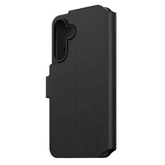 Ovitek za Samsung Galaxy A56 A566, PanzerGlass, Care Feature Kickstand Wallet, črn