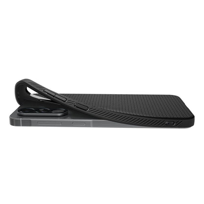 Ovitek za Samsung Galaxy A56 A566, Spigen, Liquid Air, Mat Črn ACS09291