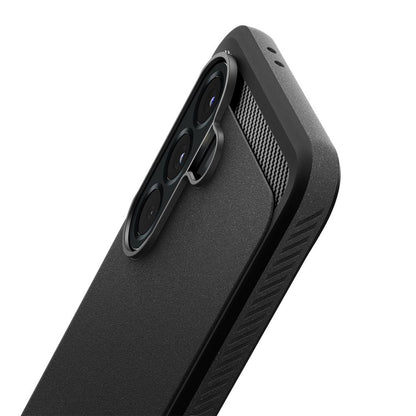 Ovitek za Samsung Galaxy A56 A566, Spigen, Rugged Armor, Črn ACS09225