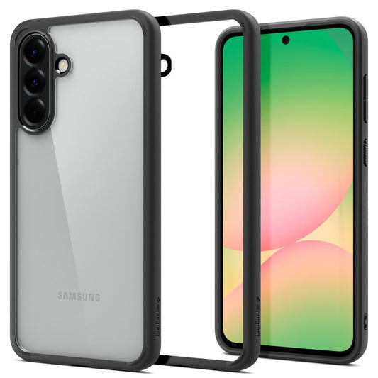 Ovitek za Samsung Galaxy A56 A566, Spigen, Ultra Hybrid, Mat Črn ACS09293