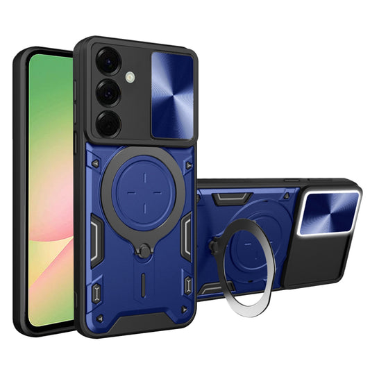 Ovitek za Samsung Galaxy A56 A566, Techsuit, CamGuard Pro, modra