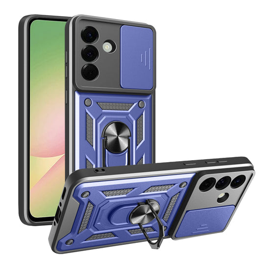 Ovitek za Samsung Galaxy A56 A566, Techsuit, CamShield, Modra