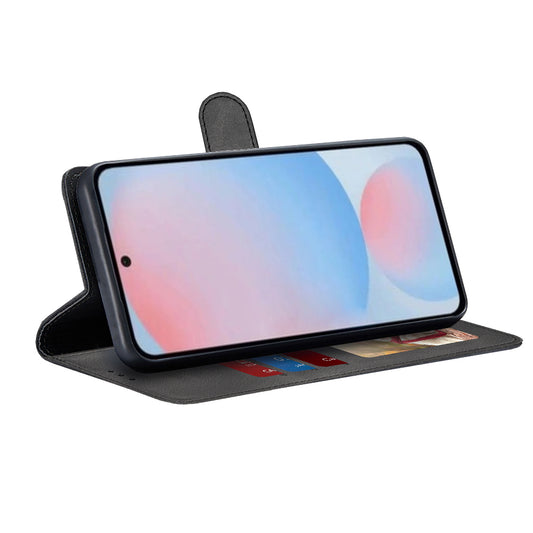 Ovitek za Samsung Galaxy A56 A566, Techsuit, Diary Book, Črn