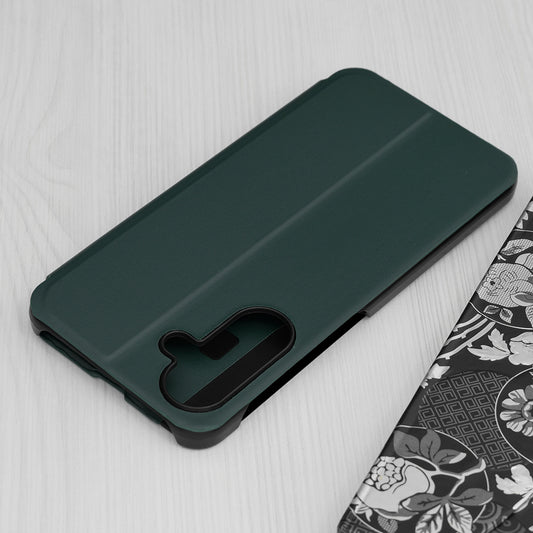Ovitek za Samsung Galaxy A56 A566, Techsuit, eFold, Zelen
