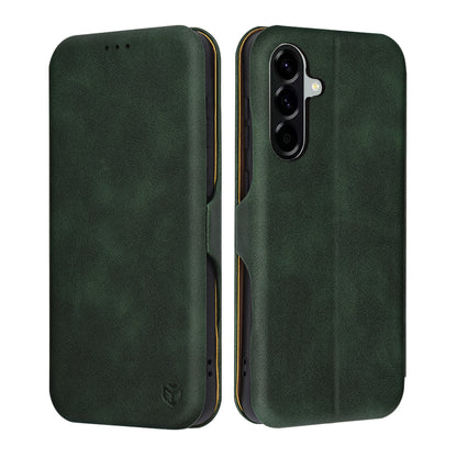 Ovitek za Samsung Galaxy A56 A566, Techsuit, Safe Wallet Plus, Zelen