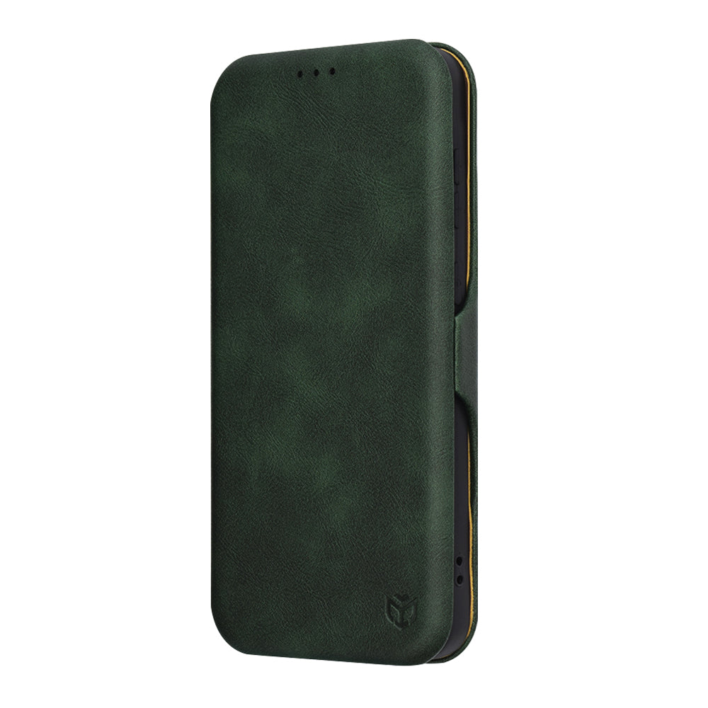 Ovitek za Samsung Galaxy A56 A566, Techsuit, Safe Wallet Plus, Zelen
