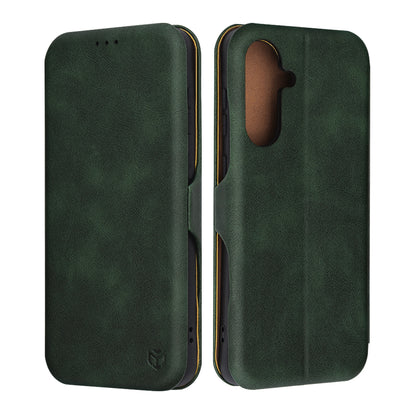 Ovitek za Samsung Galaxy A56 A566, Techsuit, Safe Wallet Plus, Zelen