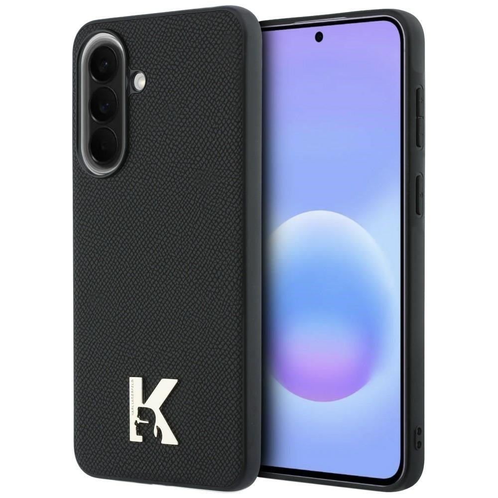 Ovitek za Samsung Galaxy A57 5G, Karl Lagerfeld, Karl Head Logo, Črn