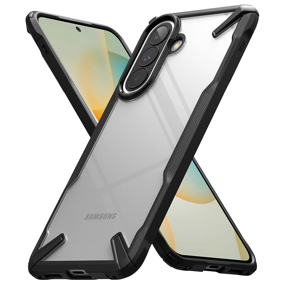 Ovitek za Samsung Galaxy A57 5G, Ringke, Fusion X, Črn