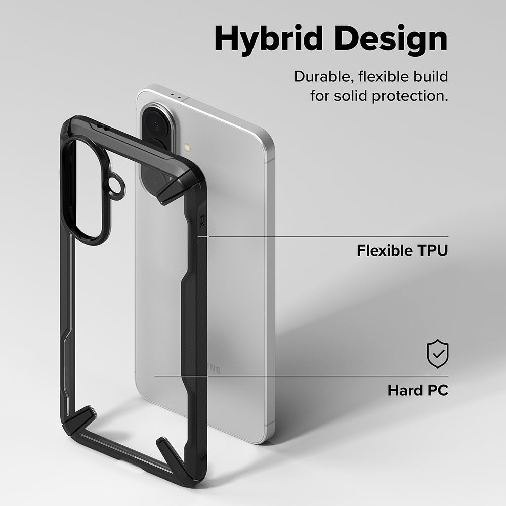 Ovitek za Samsung Galaxy A57 5G, Ringke, Fusion X, Črn