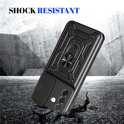 Ovitek za Samsung Galaxy A57 5G, Techsuit, CamShield, Črn
