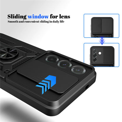 Ovitek za Samsung Galaxy A57 5G, Techsuit, CamShield, Zlato roza