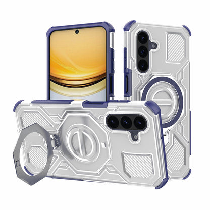 Ovitek za Samsung Galaxy A57 5G, Techsuit, Carbon Shield Pro, Modra