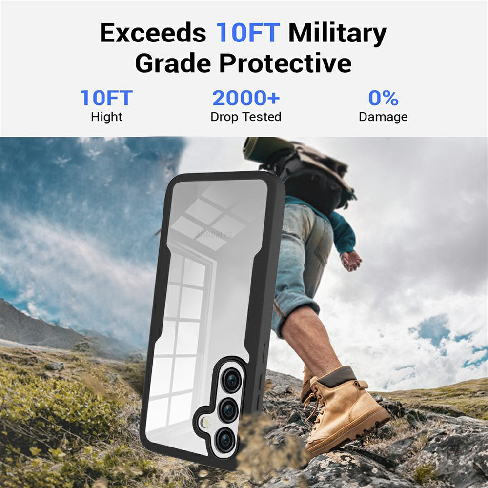 Ovitek za Samsung Galaxy A57 5G, Techsuit, ColorVerse 360, črn