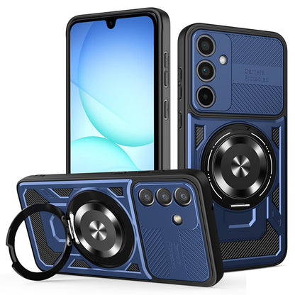 Ovitek za Samsung Galaxy A57 5G, Techsuit, RuggedCam, Modra