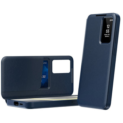 Ovitek za Samsung Galaxy A57 5G, Techsuit, SmartView, Modra